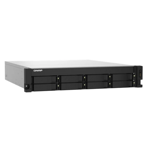 QNAP NAS 8 fiókos TS-832PXU-4G Alpine AL324 4x1,7GHz, 1x4GB DDR4 RAM, 2x2.5G/1G/100M, 2x10GbE SFP+