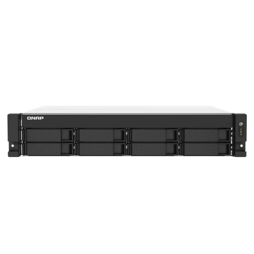 QNAP NAS 8 fiókos TS-873AU-4G AMD Ryzen 4x2,2GHz, 1x4GB RAM, 2x2.5G/1G/100M