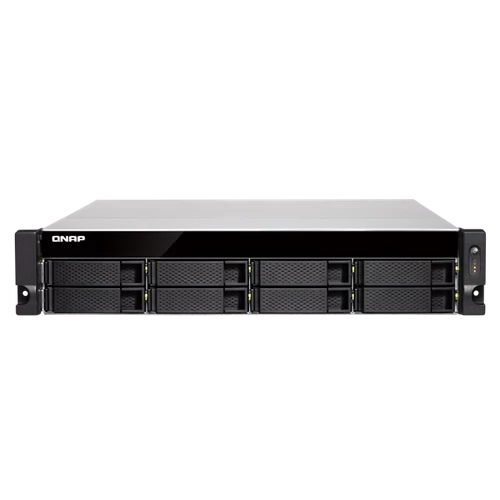 QNAP NAS 8 fiókos TS-877XU-RP-3600-8G AMD Ryzen 6x3,4GHz, 2x4GB RAM, 2x100/1000, 2x10GbE SFP+