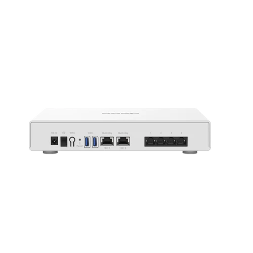 QNAP Wireless Router Dual-Band AX3600, 4x1000Mbps + 2x10000Mbps, WiFi 6, 3657Mbps, 2xUSB3.2 Gen1 - QHORA-301W