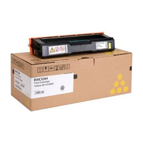 RICOH Toner Type 310 AIO (TONSPC310YLH), Nagy kapacitású - 4400 oldal, Sárga