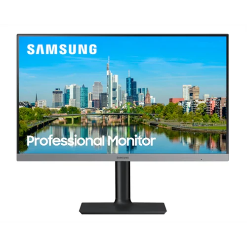 SAMSUNG IPS monitor 24" LF24T650FYUXEN, 1920x1080, 16:9, 1000:1, 250cd/m2, 5ms, DVI/DP/HDMI/3xUSB, hangszóró, Pivot