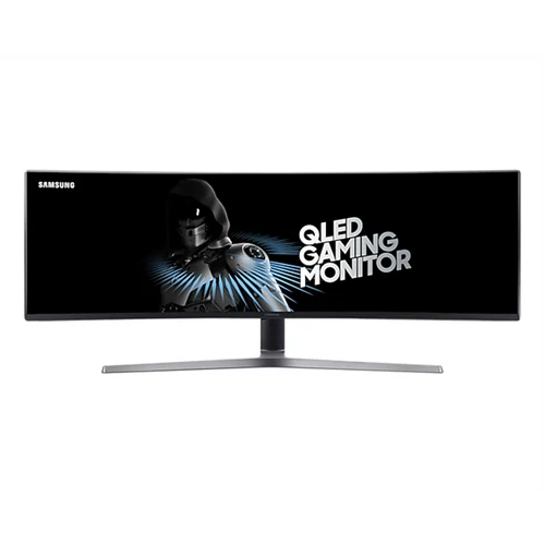 SAMSUNG Ívelt Gaming 144Hz VA monitor 48.9" CHG9, 3840x1080, 32:9, 600cd/m2, 1ms, DP/mini-DisplayPort/2xHDMI/USB