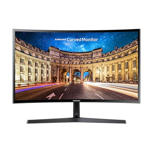 SAMSUNG Ívelt VA monitor 27" CF396, 1920x1080, 16:9, 250cd/m2, 4ms, HDMI/VGA