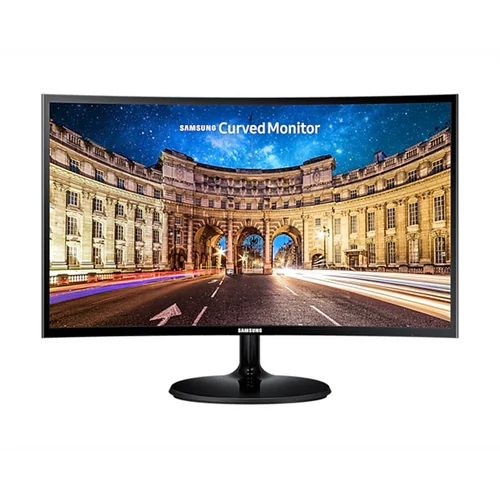 SAMSUNG Ívelt VA monitor 27" CF398, 1920x1080, 16:9, 250cd/m2, 4ms, HDMI/DisplayPort