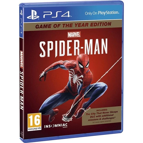 SONY PS4 Játék Marvels Spider-Man GOTY