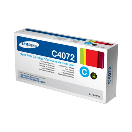Samsung CLT-C4072S; Cián toner CLP-320/325 CLX-318x színes lézernyomtatóhoz és MFP-hez (1000lap)