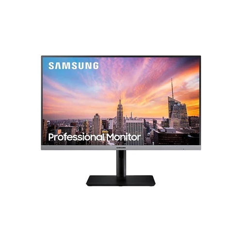 SAMSUNG IPS monitor 23.8" SR65, 1920x1080, 16:9, 250cd/m2, 5ms, VGA/DisplayPort/HDMI/4xUSB, Pivot