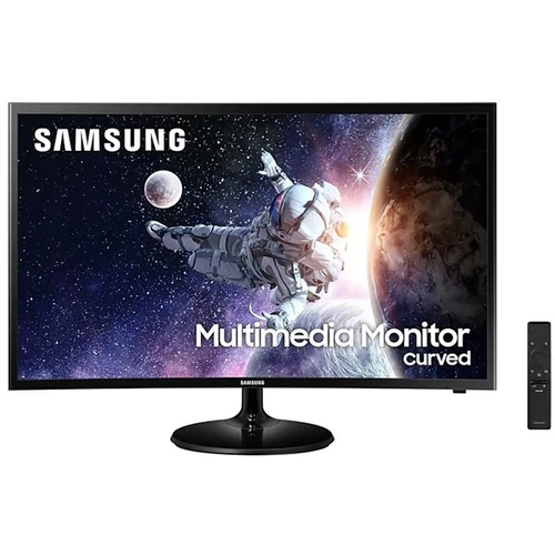 SAMSUNG Ívelt VA monitor/TV 31,5" CF39M, 1920x1080, 16:9, 250cd/m2, 4ms, 3000:1, 60Hz, 2xHDMI, hangszóró, távirányító