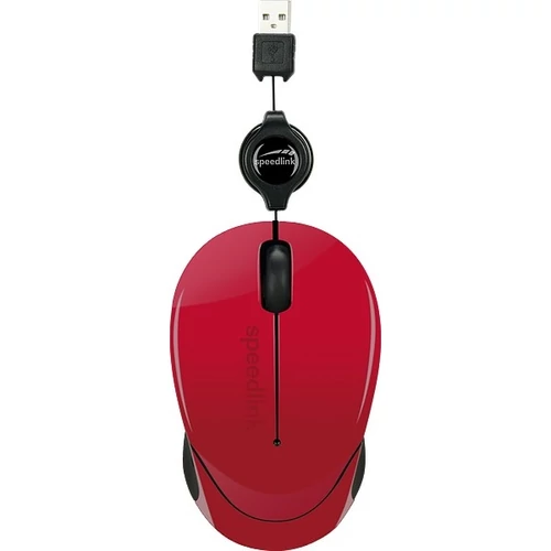 Speedlink SL-610012-RD BEENIE Mobile vezetékes egér, piros