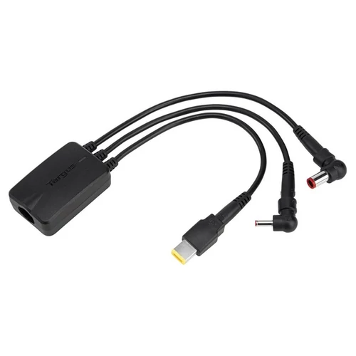 TARGUS Kábel ACC984EUX, 3-Way DC Charging Hydra Cable - Black