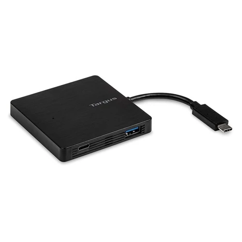 TARGUS USB HUB ACH924EUZ, USB-C Hub To 3 x USB-A and 1x USB-C Power Delivery Pass Through