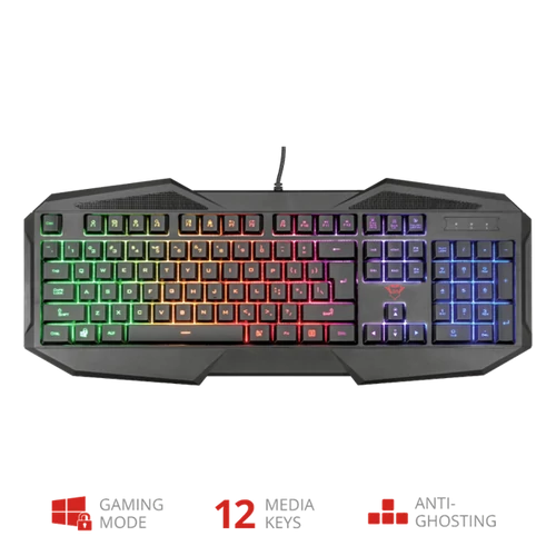 TRUST Gaming billentyűzet HU 22509 (GXT 830-RW Avonn Gaming Keyboard HU)