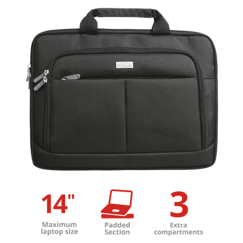 TRUST Notebook táska 19761, Sydney Slim Bag for 14" laptops - black