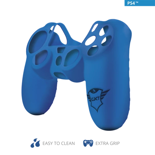 TRUST Szilikon védőtok 21213 (GXT 744B Rubber Skin for PS4 controllers - blue)