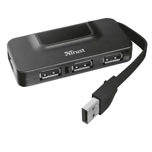 TRUST 4 portos USB 2.0 hub 20577 (Oila 4 port USB 2.0 Hub)