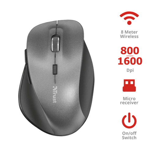 TRUST Vezeték nélküli egér 22878 (Ravan Wireless Mouse)