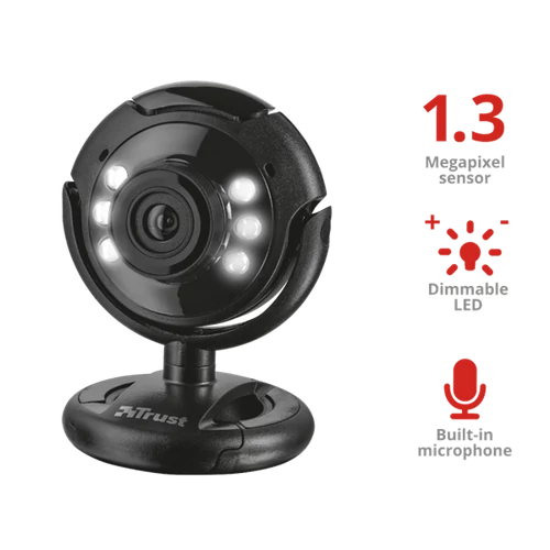 TRUST Webkamera 16428 (SpotLight Pro Webcam with LED lights)