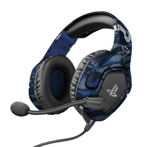 TRUST Gaming mikrofonos fejhallgató PS4™-hez 23532 (GXT 488 Forze-B PS4 Gaming Headset PlayStation® - blue)