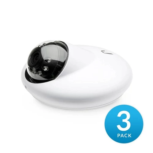 UBiQUiTi Camera - UVC-G3-DOME - 1080p FullHD (1920x1080), 30FPS, Buil-in Mikrofon, Széles látószög- 3 db