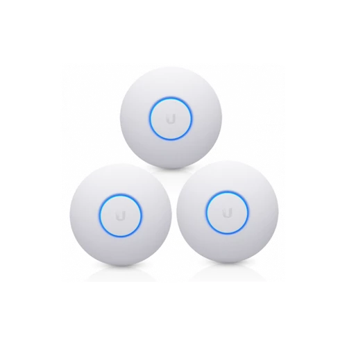 UBiQUiTi Wireless Access Point DualBand 1x1000Mbps,4x4 MU-MIMO, POE nélkül, Falra rögzíthető - UAP-NANOHD-3 (3db/csomag)