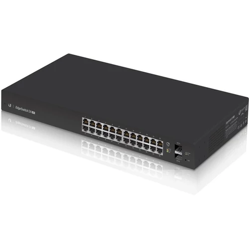 UBiQUiTi EdgeSwitch 48x1000Mbps + 2x1000Mbps SFP + 2x10000Mbps SFP+, Menedzselhető, Rackes - ES-48-LITE