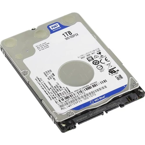 WESTERN DIGITAL 2.5" HDD SATA-III 1TB 5400rpm 128MB Cache SCORPIO 7mm