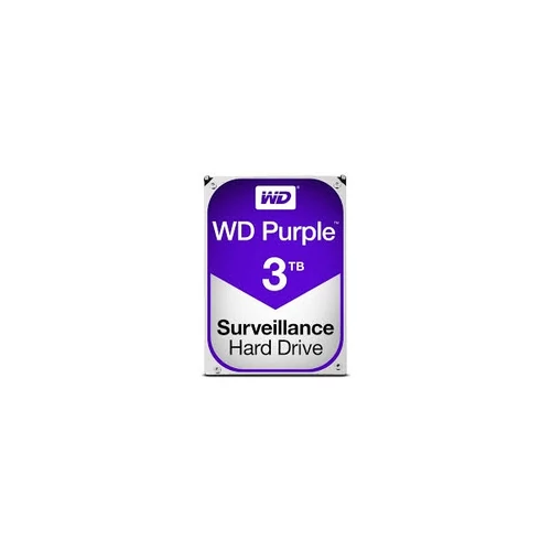 WESTERN DIGITAL 3.5" HDD SATA-III 3TB 5400rpm 64MB Cache, CAVIAR Purple