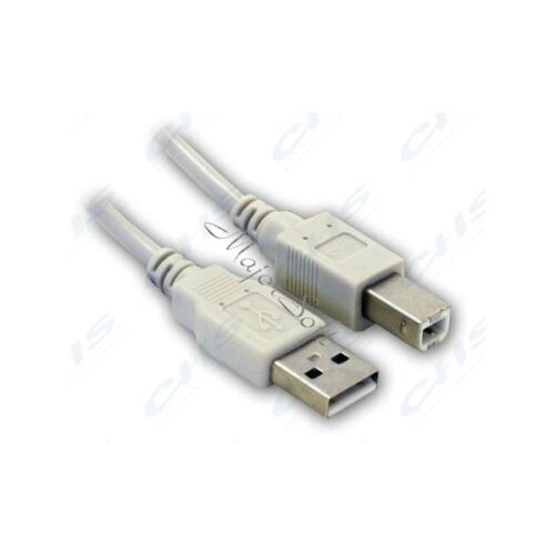 WIRETEK kábel USB Összekötő A-B, 3m, Male/Male