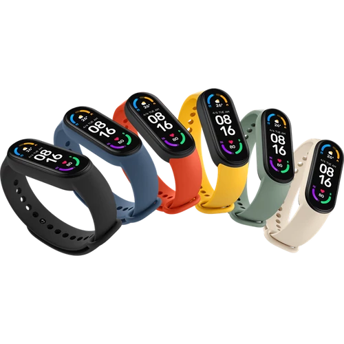 XIAOMI Okoskarkötő, Mi Smart Band 6 GL, fekete