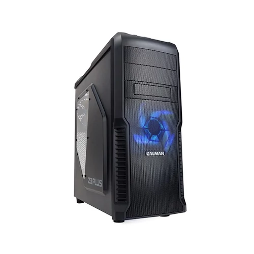 ZALMAN Ház Midi ATX Z3 PLUS Tápegység nélkül, Fekete
