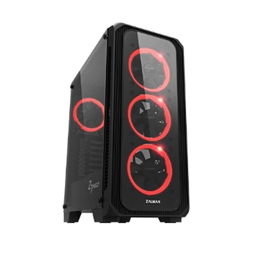 ZALMAN Ház Midi ATX Z7 Neo Tápegység nélkül, Fekete