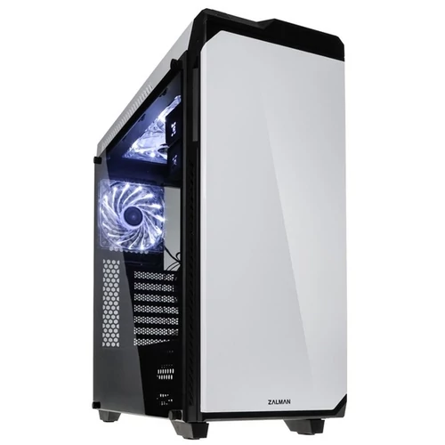 ZALMAN Ház Midi ATX Z9 NEO PLUS LED Tápegység nélkül, Fehér
