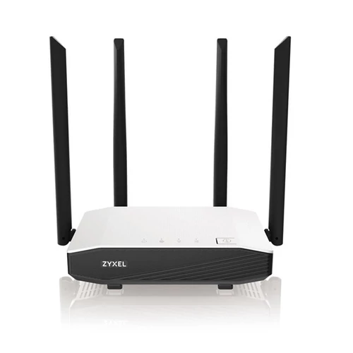 ZYXEL Wireless Router Dual-Band AC750 1xWAN(1000Mbps) + 4xLAN(1000Mpbs), NBG6615-EU0102F
