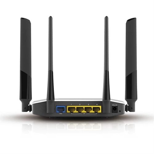 ZYXEL Wireless Router Dual-Band AC1200 1xWAN(100Mbps) + 4xLAN(100Mbps), NBG6604-EU0101F
