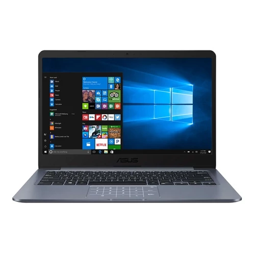 ASUS NB E406MA-BV296TSC, 14" HD, Celeron N4000 (2,6GHz), 4GB, 64GB EMMC, INT UHD 600, Windows 10 HOME S, Szürke