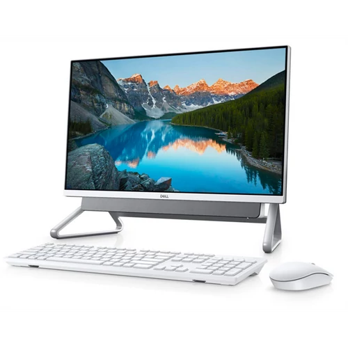 Dell Inspiron AIO DT 5410 23,8" FHD Touch, i5-1235U (4.4 GHz), 8GB, 256GB SSD+1TB HDD, MX550 2GB, Hun kb, Win11, Fehér